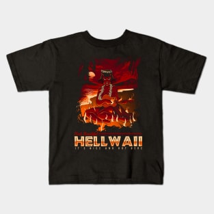 Visit Beautyful Hellwaii Kids T-Shirt